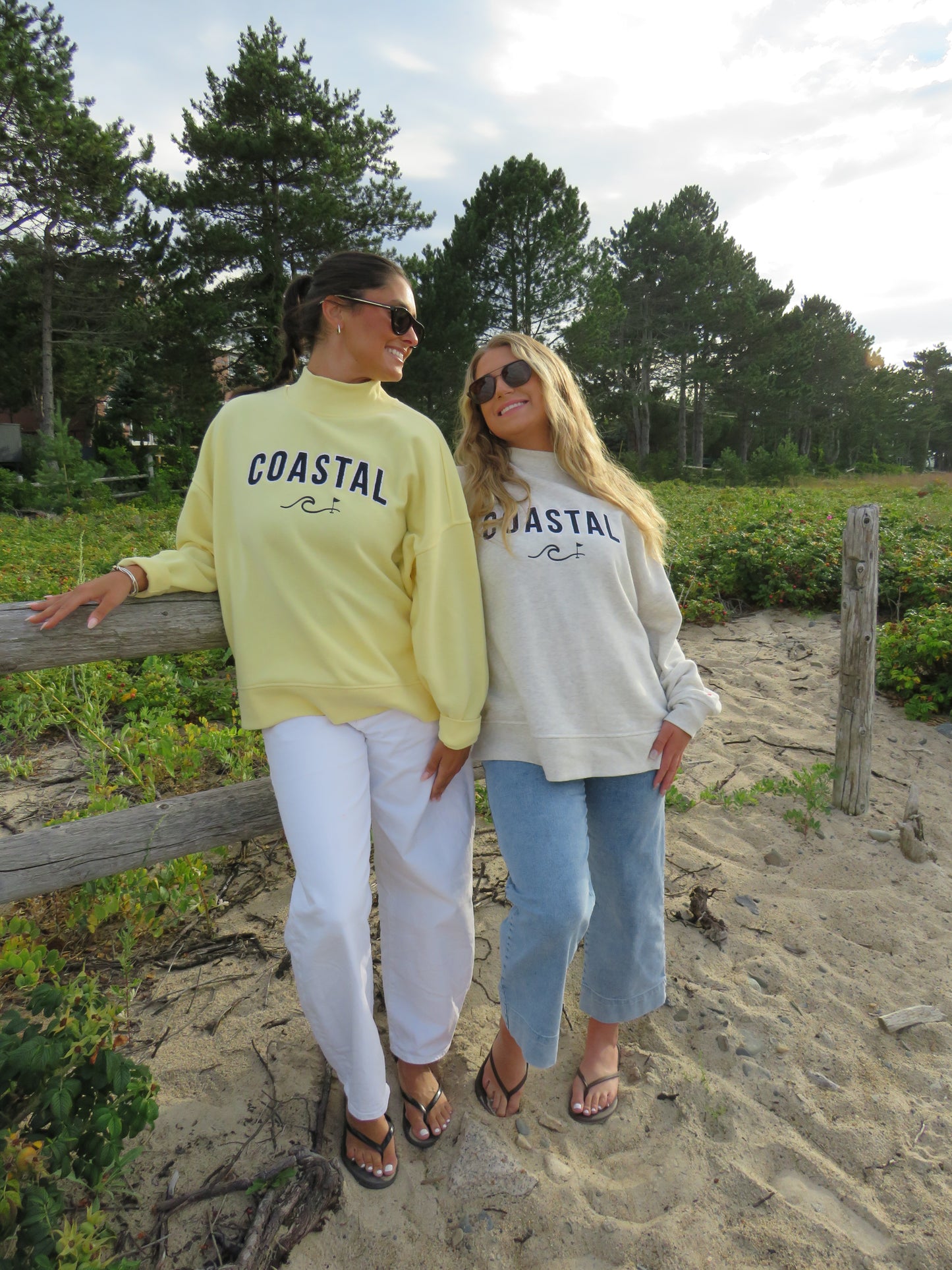 The Bayside Mock neck