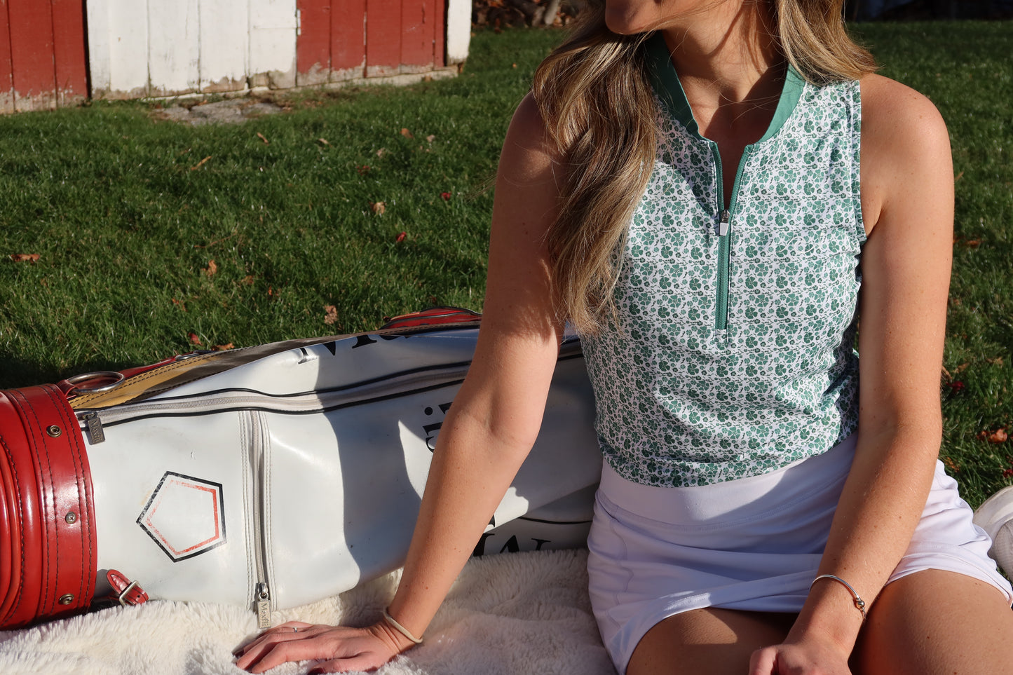 Fairway Florals Sleeveless Top