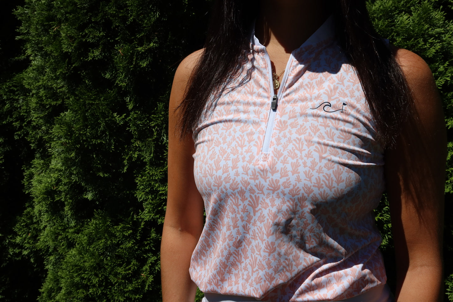 Coral Keys Sleeveless Top - Women's