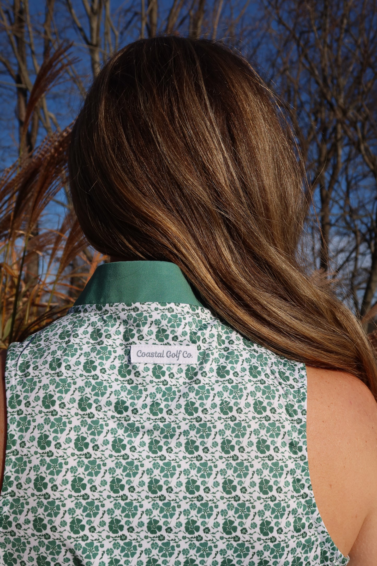 Fairway Florals Sleeveless Top