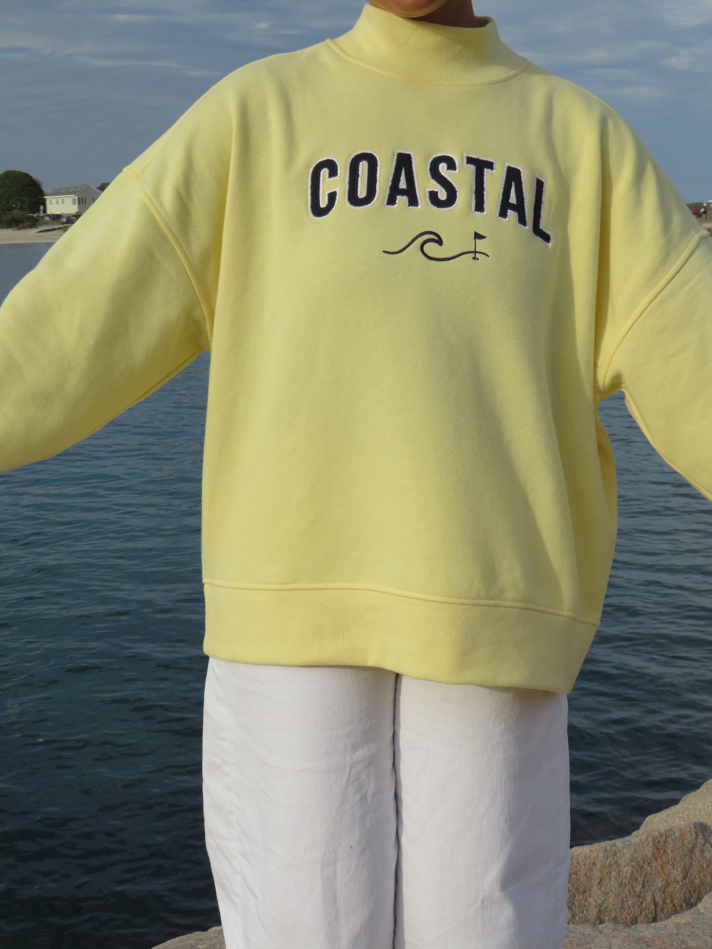 The Bayside Mock neck
