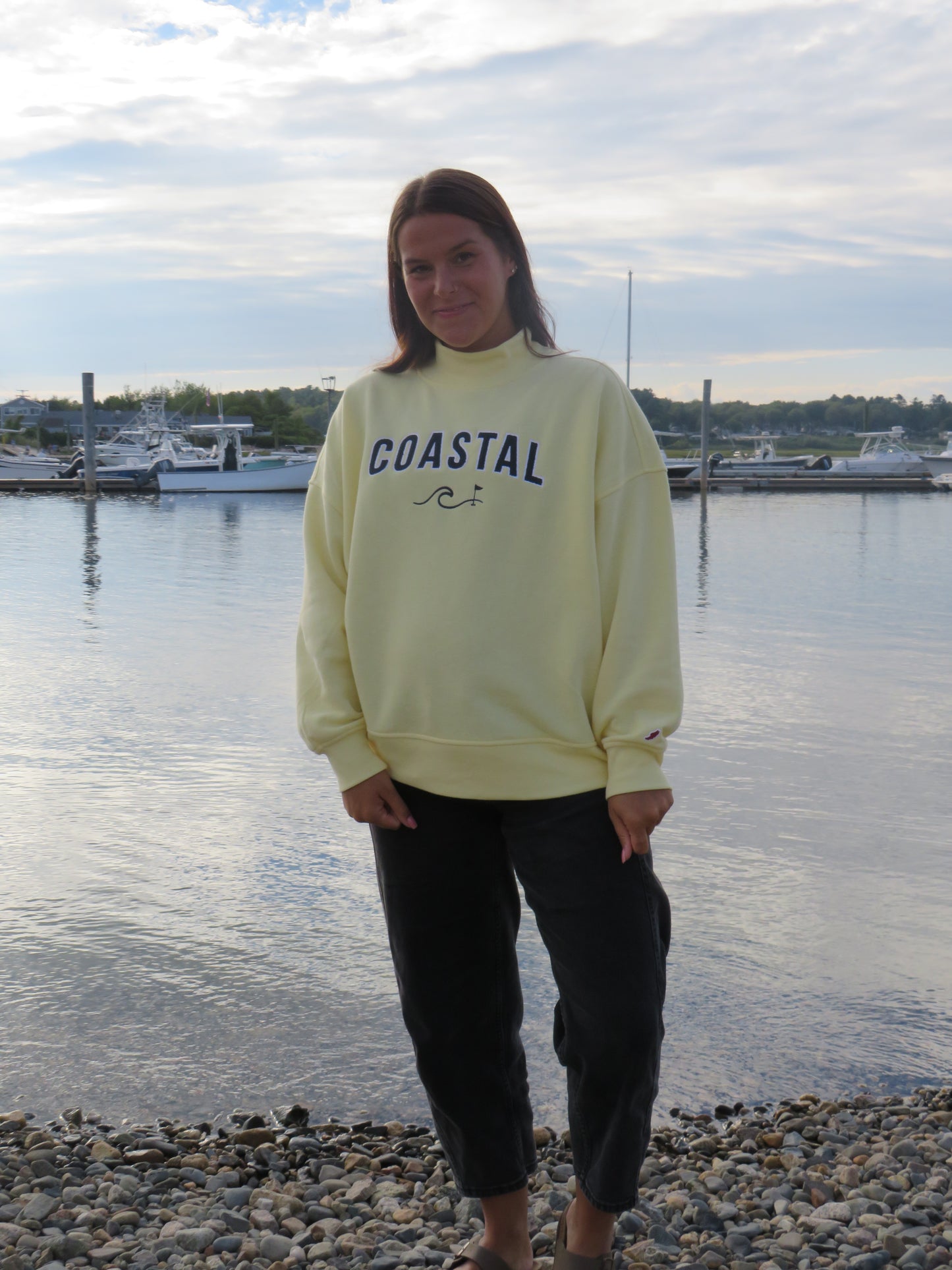 The Bayside Mock neck
